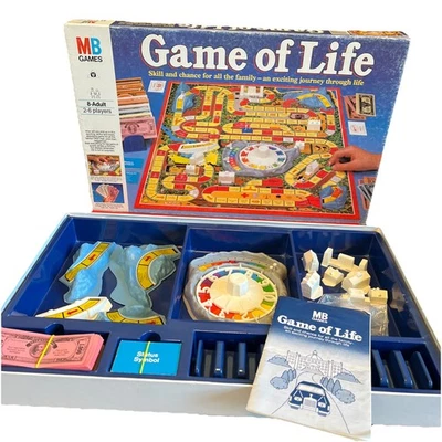 Game Of Life Family Board Game. 1978 Vintage Fully Complete With Instructions - Image 1 of 4