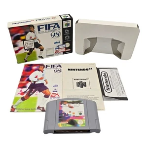 Nintendo 64 FIFA World Cup 98 PAL Tested CIB Manual Boxed - Picture 1 of 18