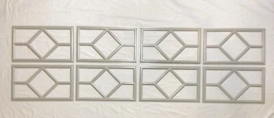 8 Insertos de repuesto Amarr Waterford panel corto puerta de garaje gris descontinuado Foto 1 de 3