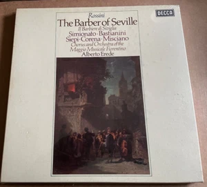 D38D3 Rossini Barber of Seville Erede  2 LP Box Set SEALED 3 LP box - Picture 1 of 2