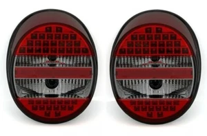 LED taillights Rear Lights set for VW Beetle 1303 1973-1985 in Red / Smoke Black - Picture 1 of 4