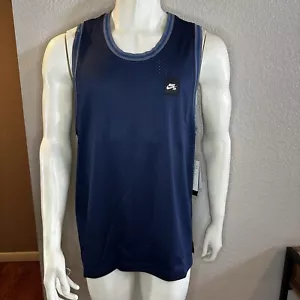 Nike SB Basketball Trikot Oberteil Reversible Mesh Blau FN2597-410 Unisex Erwachsene Large - Bild 1 von 7