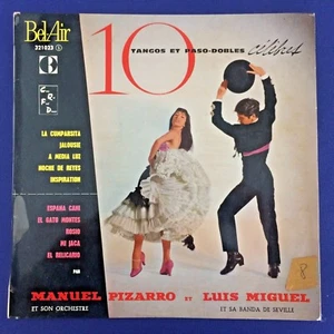 LATIN LP-Manual Pizarro-10 TANGOS ET PASO-DOBLES CELEBRET-BEL AIR 10'' Original - Picture 1 of 6