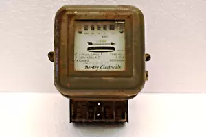 Bentex Electricals Watt-Hour Meter Type RC-12 240V 50Hz Vintage Collectibles Old - Picture 1 of 11