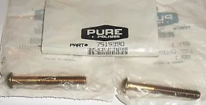 POLARIS PURE OEM NOS ATV SNOWMOBILE PWC BOLT PACK OF TWO 2 7515390 - Picture 1 of 2
