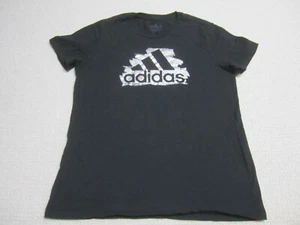 Adidas Shirt Boys XL Black Amplifier Tee Graphic Print Youth Teens Short Sleeve - Picture 1 of 7