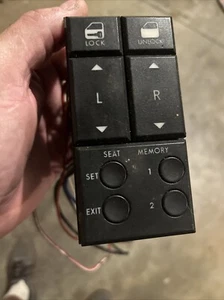1987-1993 Cadillac Allante Window Master Switch Front Left Driver Side OEM - Foto 1 di 7