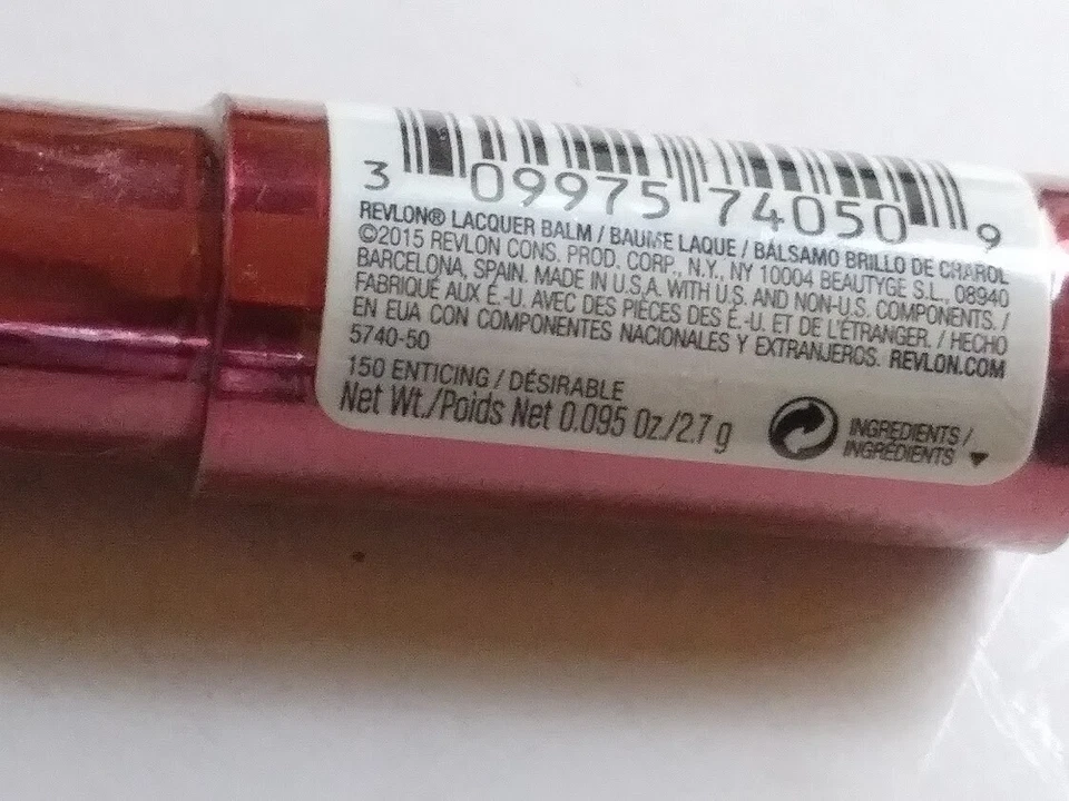 Revlon Colorburst Lacquer Lip Balm 150 Enticing 0.095 Oz
