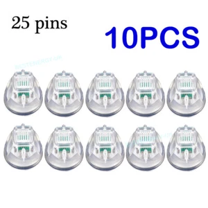 10 Packs RF Micro Needle Cartridges 25 Pin Mix Non-Insulated Fractional Machine - Picture 1 of 1