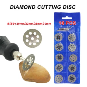 10PCS Double Sided Diamond Cutting Discs Set Tool Replacement Super GT - Picture 1 of 7