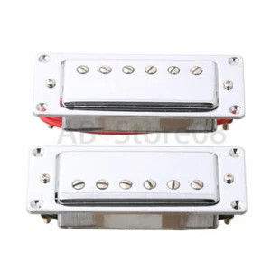 Mini Humbucker Pickup Set For Gibson Les Paul LP Guitar - Picture 1 of 11