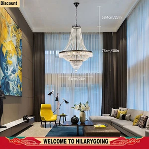 Modern 9-Light French Empire Country Foyer Chandelier Pendant Lamp Lighting New - Picture 1 of 12