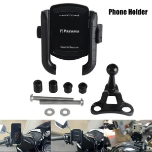 Motorcycle Cell Phone Carrier Holder Ball-tipped Mount For Harley Road Glide 15+ - Picture 1 of 12