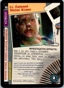 X-Files 101361 CCG Lt. Colonel Victor Stans  - Picture 1 of 1