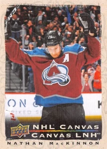 2020-21 Upper Deck Tim Hortons Canvas #C5 Nathan MacKinnon - Picture 1 of 2