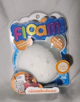 Nickelodeon White Sands Floam Toy Brand New Sealed! Rare 2012! - Image 1 of 3