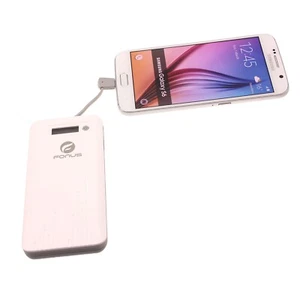 Power Bank 6000mAh Charger Portable Backup Battery USB Port LED for Smartphones - Picture 1 of 6
