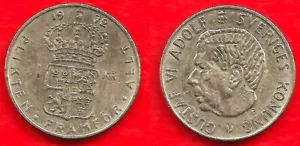 SUEDE . 1 KRONA 1972 - Foto 1 di 1