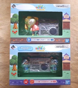 Ichiban kuji Animal crossing Prize A B Shizue's Alarm Clock Height 5.1 inch set - Picture 1 of 1