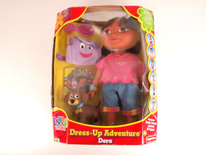 Dora The Explorer Dress Up Adventure Doll Fisher Price 2003 Nick Jr