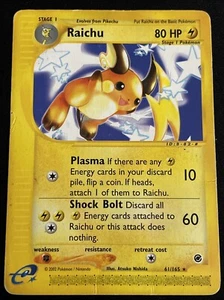 Raichu 061/165 Expedition Base Set Regular HP/Dmg - Bild 1 von 3