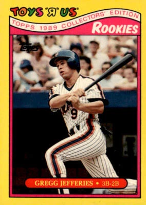1989 Topps Toys "R" Us Rookies #15 Gregg Jefferies New York Mets - Image 1 of 2