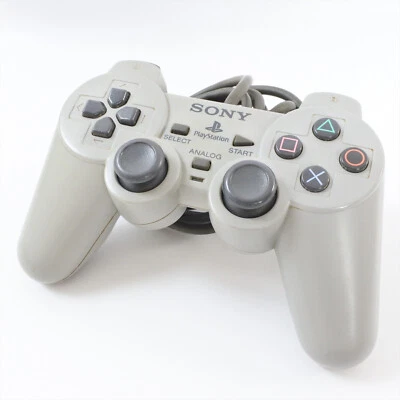 PS1 Analog Controller Gray SCPH-1150 Playstation Official Made in Japan 5219 - Image 1 of 4