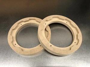 Anillos de altavoces MDF, montaje al ras para altavoces gama completa Rockford Fosgate T142 - Imagen 1 de 4