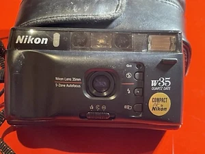 Nikon Nice Touch 2 Point & Shoot Camera 35mm Point & Shoot Film Camera +case - Picture 1 of 3