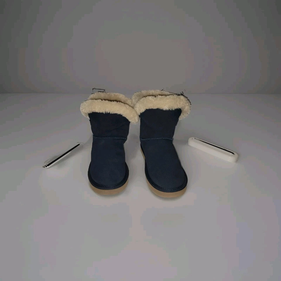 Style & Co. женщин крошечный 2 кожаный закрытый носок середины икры холодный, темно-синий, размер 8,5 - Изображение 1 из 4