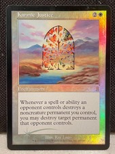 Magic The Gathering MTG Odyssey KARMIC JUSTICE FOIL  Rare