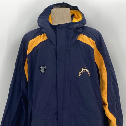 San Diego Chargers Equipment Game Issued Hooded Parka 4X Locker Room Los Angeles Cover