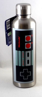 Paladone Stainless Steel NINTENDO (NES) Water Bottle HOT/COLD NEW WITH TAGS - Image 1 of 2