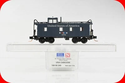 N Scale **USA Bicentennial** Patriotic Caboose 1776-1976 - Micro Trains 10000240 - Image 1 of 4