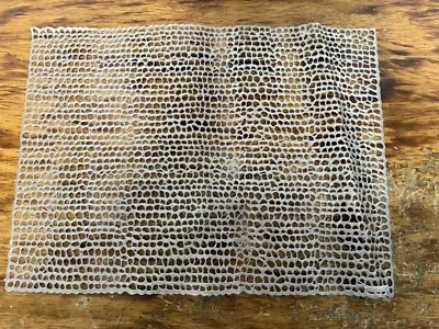 7x Crate & Barrel Modern Silver Table / Placements - Image 1 of 2