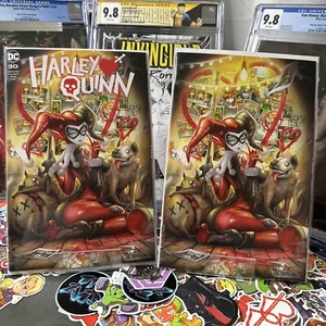 Harley Quinn #30 The Syndicate Exclusive Ratcha Lin Trade/Virgin Set DC Comics - Picture 1 of 5