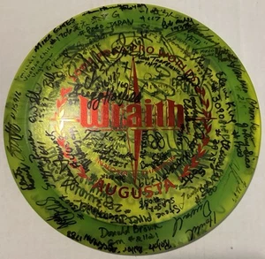 Rare! Innova Champion Wraith Augusta Pro Worlds Autograph Collector for Players - Picture 1 of 2