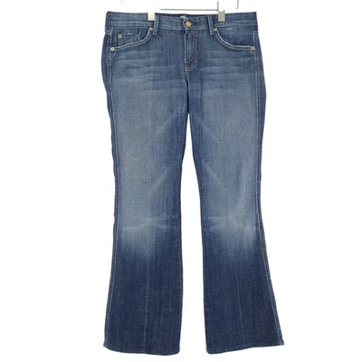 Vintage 7 For All Mankind Jeans Women Stretch Bootcut Tb8 Size W31 L32 - Image 1 of 4