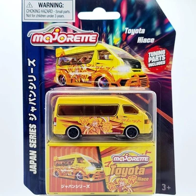 Furgoneta Majorette Toyota Hiace - Aprox. 1:64 con piezas de afinación (2025 Deluxe Japón) Foto 1 de 3