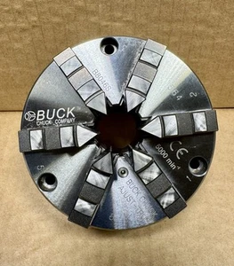 Buck Chuck 4" Manual Lathe Chuck 6 Jaw Self Centering B8046S - Picture 1 of 9
