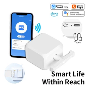 Tuya BLE Fingerbot Rocker Switch Remote Controller Press Robot Google Home Alexa - Picture 1 of 17