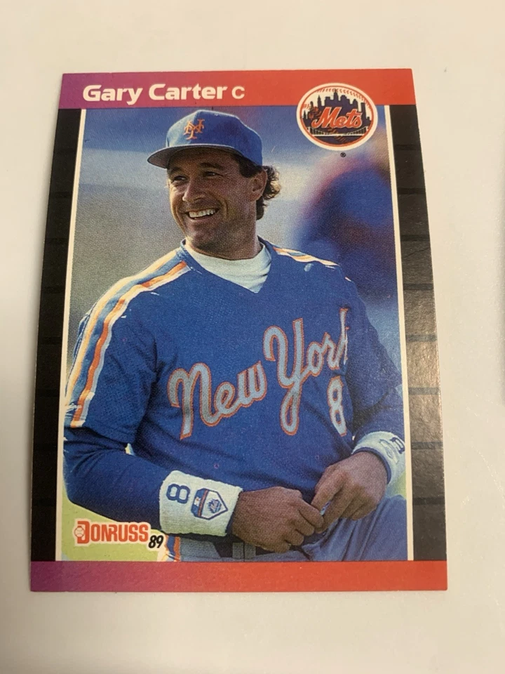 1989 Donruss Gary Carter New York Mets  - Image 1 of 1