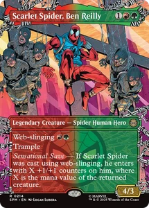 Araña Escarlata, Ben Reilly (REGULAR) x1 - Magic The Gathering Marvel's Spider-Man SPM #214 - Imagen 1 de 1