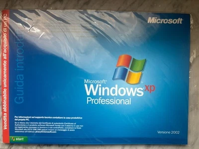 Microsoft Windows Xp Professional  sp2 recovery cd + sticker licenza sigillato - Immagine 1 di 3