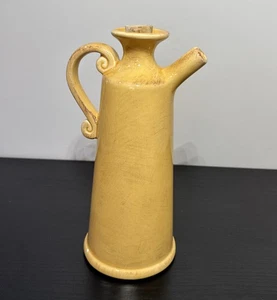 Pier 1 Imports Hand Painted Cruet Handle & Cork Stopper Tuscana Gold Italy - Picture 1 of 9