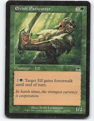 Elvish Pathcutter #256, Onslaught, Magic the Gathering card - Image 1 of 2