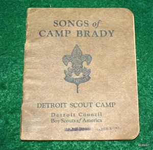 Boy Scout - Songs of Camp Brady - Detroit Council - Imagen 1 de 4