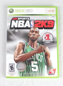 NBA 2K9 (Microsoft Xbox 360, 2008) CIB Tested & Working - Picture 1 of 4
