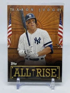 Aaron Judge 2020 Topps Archives Topps Nickname Poster Insert #302 All Rise - Bild 1 von 2