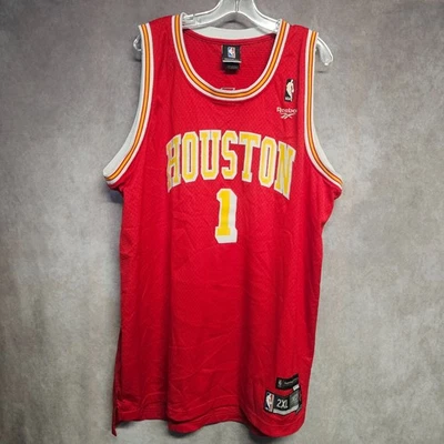 Camiseta deportiva vintage Reebok HWC 1971 Houston Rockets Tracy McGrady 1 para hombre 2XL Foto 1 de 4